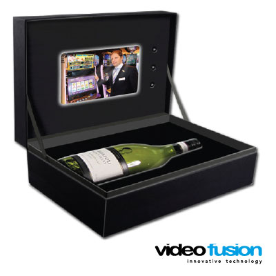 video brochure box packaging video fusion