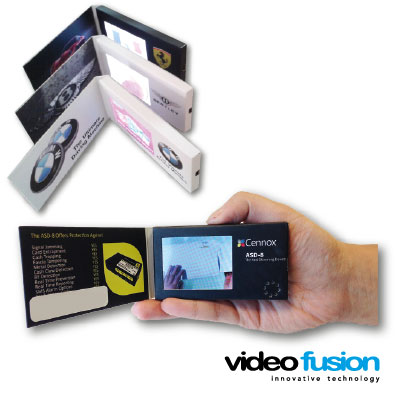 video brochure credit card video fusion