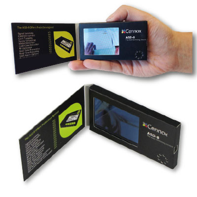 video brochure business card video fusion